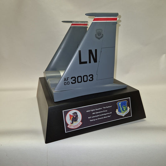 F15E Tail Fin  USAF Lakenheath 494th Fighter Squadron   Second