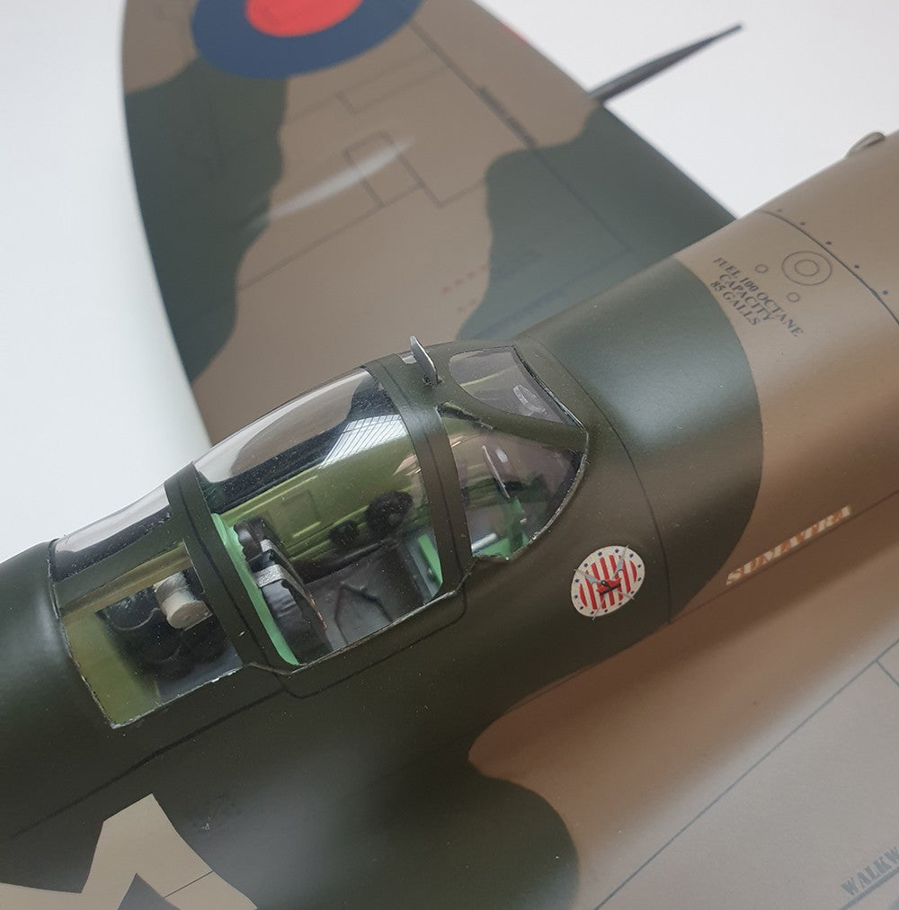 Spitfire MKIIb Laguna's Clear Canopy Gear Down
