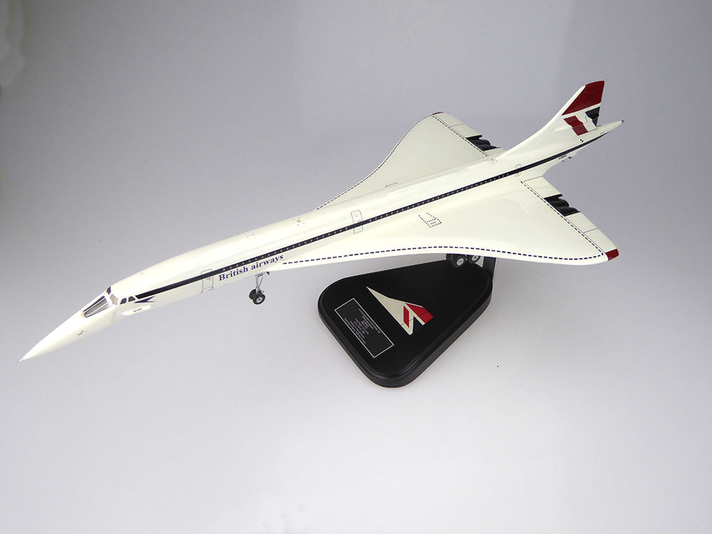 Concorde British Airways Negus Livery - Landing and Take Off Configuration Signed Edition