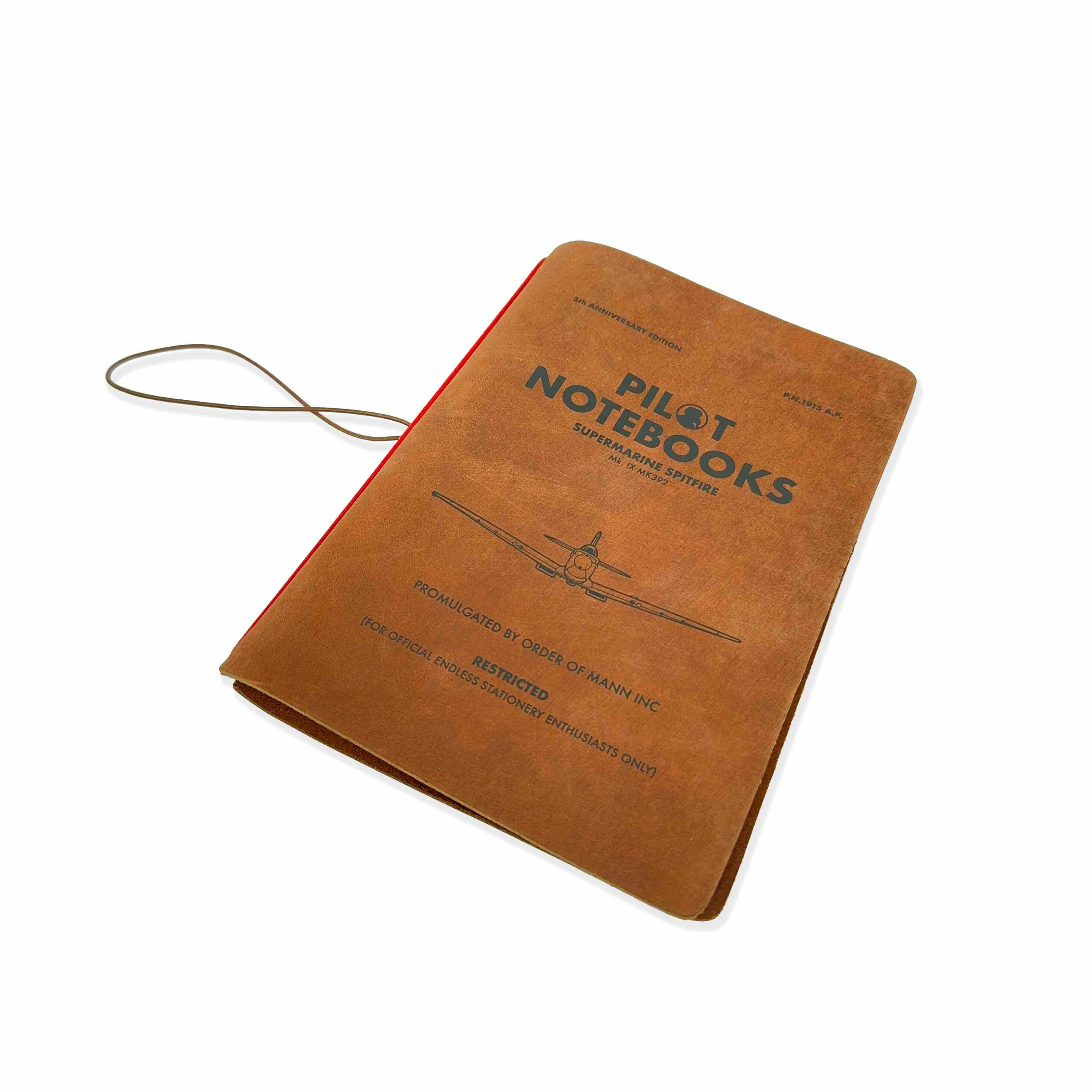 Endless x Pilot Notebooks Spitfire Explorer - Refillable Leather Regal ...