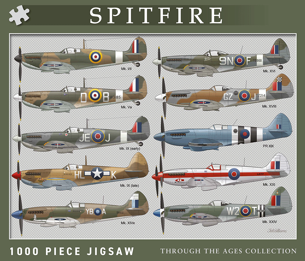 Spitfire 1000 Piece Jigsaw