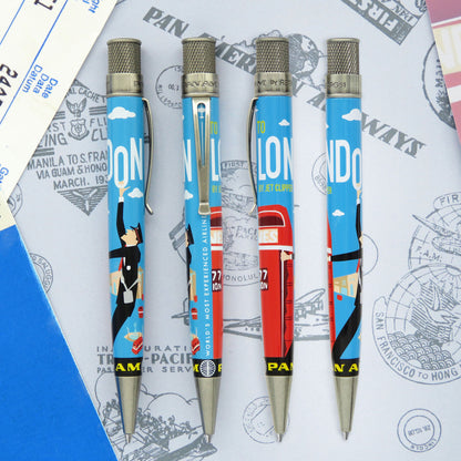 Retro 51 Tornado Rollerball Pen - Pan Am® - London Poster Rollerball