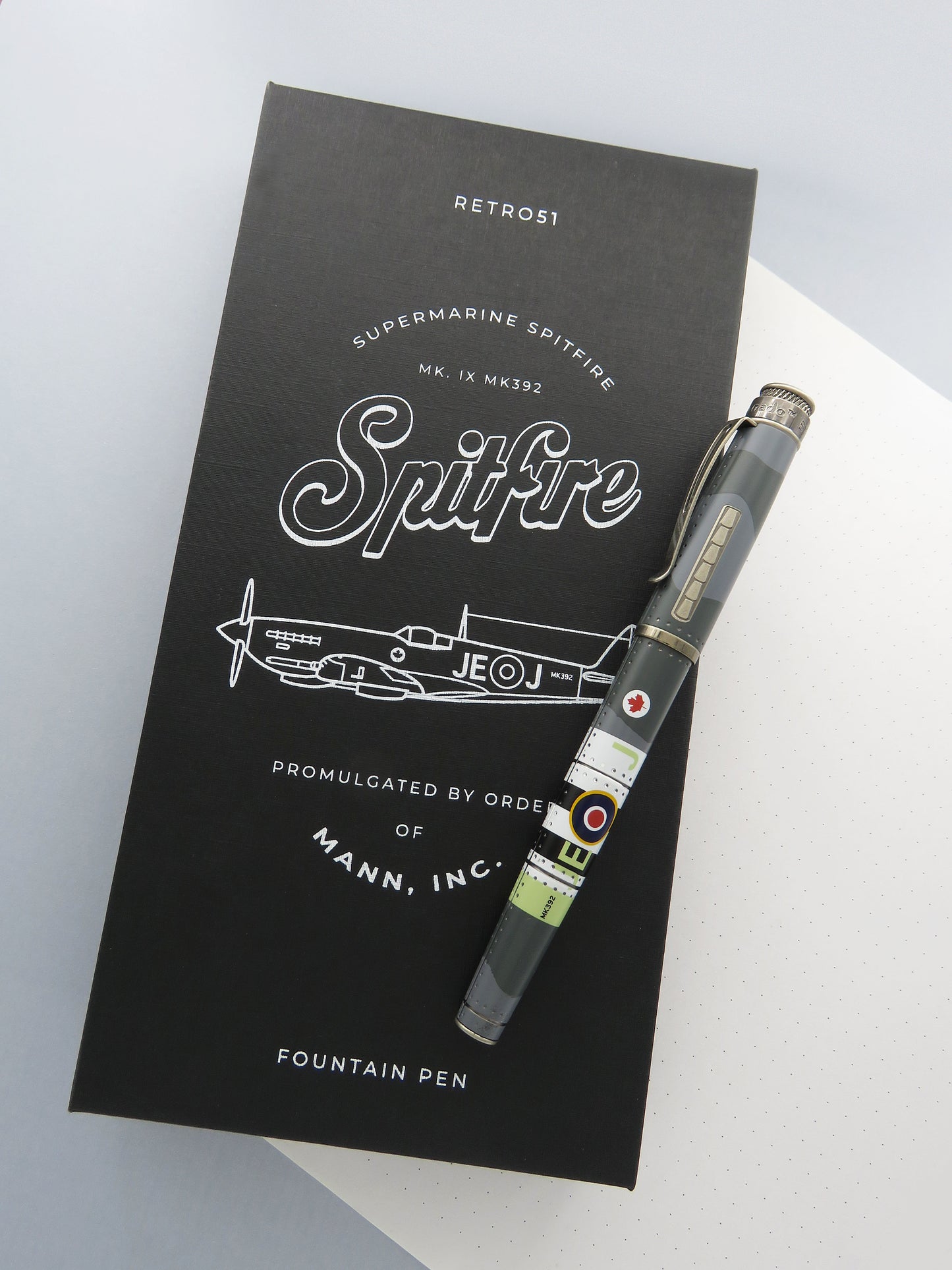 Retro 51 Fountain Pen - Spitfire UK Exclusive